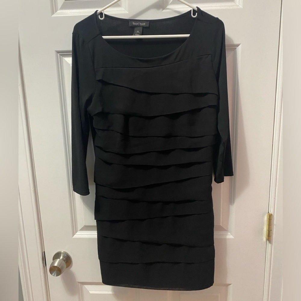 White House Black Market Black Mini Dress